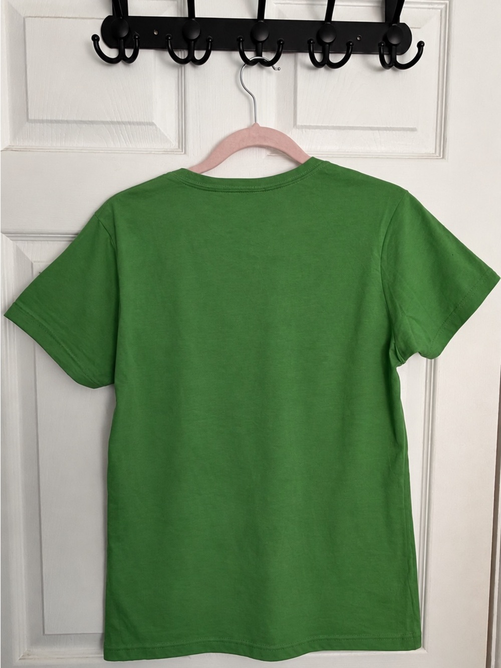 Port and Company Green Flamingo-Ho-Ho Graphic Tee - Picture 2 of 3